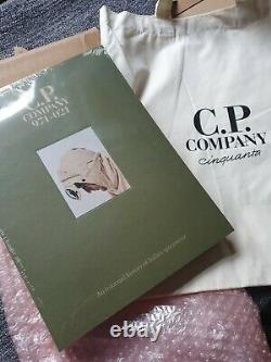 CP Company 971 021 50th Anniversary Book Sold Out brand new with Tote bag