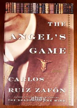 Carlos Ruiz Zafon Signed'the Angel's Game' Hard Cover 1st/1st Edition