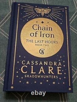 Chain of Iron Exclusive Illumicrate Brand New Unread Cassandra Clare With Print