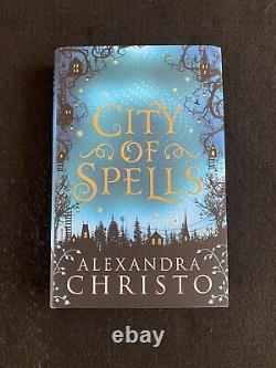 City of Spells Fairyloot Edition Brand New Hardcover Unread Sprayed Edges