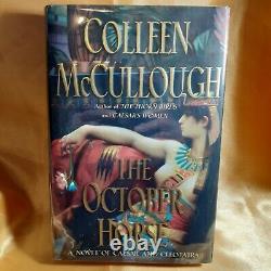 Colleen McCullough THE OCTOBER HORSE Brand New HC/DJ SIGNED BY THE AUTHOR