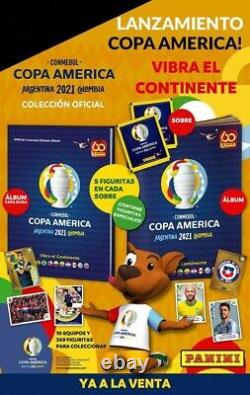 Copa América 2021 Panini Stickers Full Album Complete unstick Brand new