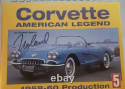 Corvette American Legend Noland Adams 5 Book Set FREE SHIPPING-BRAND NEW