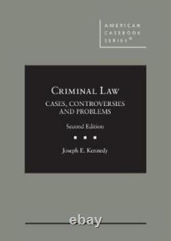 Criminal Law 2 Revised edition by Kennedy, Joseph E, Brand New, Free shippin
