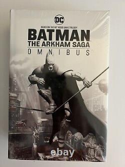 DC COMICS Batman The Arkham Saga Omnibus Hardcover Brand New Rare Book Sealed