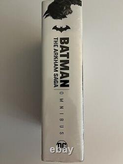 DC COMICS Batman The Arkham Saga Omnibus Hardcover Brand New Rare Book Sealed