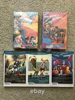 DC Harley Quinn Omnibus Volumes 1 2 and Rebirth OHC 1 2 3 Sealed Brand New
