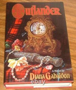 DIANA GABALDON Outlander LIKE BRAND NEW ORIGINAL VINTAGE 1991 CVR ART HB DJ HC