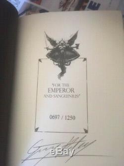 Dante Hardcover Limited Edition Guy Haley Rare BRAND NEW warhammer black library
