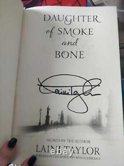 Daughter of Smoke and Bone Signed Illumicrate Exclusive Edition Brand New Sealed