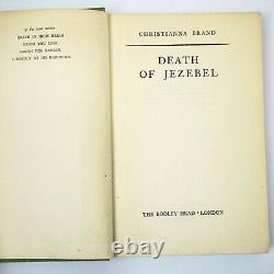 Death of Jezebel BRAND Christianna 1949 1st Ed