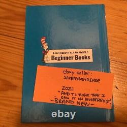 Dr. Seuss And to Think That I Saw It on Mulberry Street Hardcover BRAND NEW