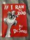 Dr. Seuss If I Ran The Zoo Brand New Hard Cover Discontinued, Banned