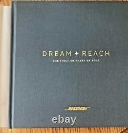 Dream + Reach The First 50 Years of BOSE Brand New Coffee Table Book