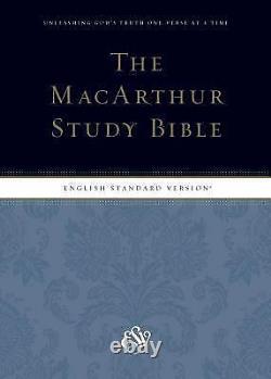 ESV MACARTHUR STUDY BIBLE (HARDCOVER) By John Macarthur BRAND NEW