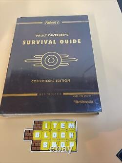 Fallout 4 Vault Dweller's Survival Guide Collector's Edition BRAND NEW SEALED