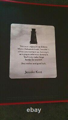 First Edition Mister Babadook Pop Up Book Rare Collectable Brand New
