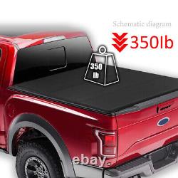 Fit For 2016-2023 Toyota Tacoma 6ft Bed Tri-Fold Hard Solid Tonneau Cover