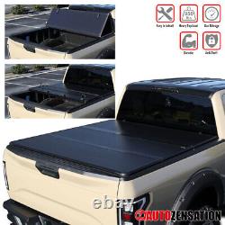 Fits 2014-2019 Toyota Tundra Pickup 6.5FT Bed Hard Tri Fold Tonneau Cover