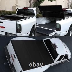 For 01-05 Ford Explorer Sport Trac 4'2bed Frp Hard Solid Tri-fold Tonneau Cover