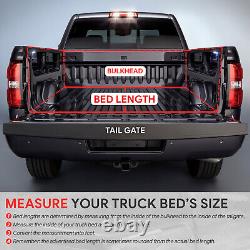 For 05-11 Dakota Raider Truck 6.5Ft Short Bed Hard Solid Tri-Fold Tonneau Cover