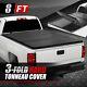 For 14-18 Silverado Sierra 1500 2500/3500hd 8ft Bed Hard Tri-fold Tonneau Cover