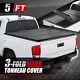 For 16-23 Toyota Tacoma 5ft Short Bed Frp Hard Solid Tri-fold Tonneau Cover