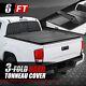 For 16-23 Toyota Tacoma Truck 6ft Short Bed Hard Solid Tri-fold Tonneau Cover