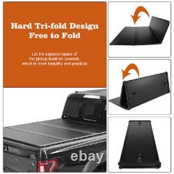 For 2000-2006 Toyota Tundra 6.2 Ft Bed Hard Tri-Fold Tonneau Cover Truck Pickup