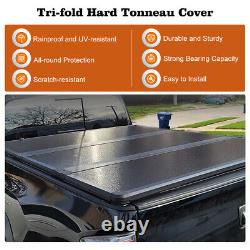 For 2000-2006 Toyota Tundra 6.2 Ft Bed Hard Tri-Fold Tonneau Cover Truck Pickup