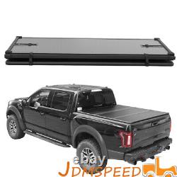 For Ford F-150 2015-2024 5.5FT Short Bed Cover Hard Tri-Fold Tonneau Cover