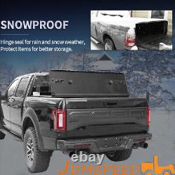 For Ford F-150 2015-2024 5.5FT Short Bed Cover Hard Tri-Fold Tonneau Cover