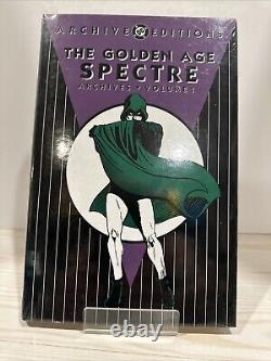 GOLDEN AGE SPECTRE DC COMICS RARE ARCHIVES EDITION VOL 1 HARDCOVER Brand New