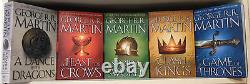 Game of Thrones Hardcover Collection Set George R. R. Martin Set 1-5! Brand New
