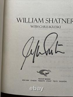 Get a life hard cover, signed by William Shatner! Beautiful brand new 1999