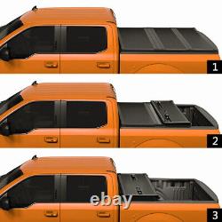 Hard 3-Fold Tonneau Cover for 07-22 Chevy Silverado GMC Sierra 5.8 FT Truck Bed