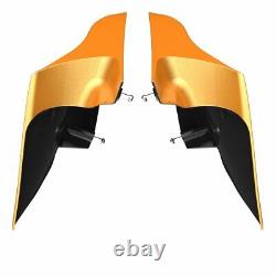 Hard Candy Gold Flake CVO Stretched Extended Side Cover Panel Fits 2014+ Harley