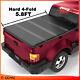 Hard Quad-fold Tonneau Cover 5.8ft Truck Bed For 2007-2022 Silverado/sierra