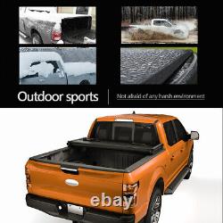 Hard Solid Tri-Fold Tonneau Cover 6.5FT Bed For Silverado Sierra 1500 2019-2022