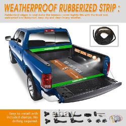 Hard Solid Tri-Fold Tonneau Cover for 05-15 Tacoma Pickup with Fleetside 5ft Bed