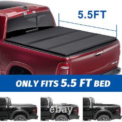 Hard Tri-Fold 5.5ft Truck Bed Tonneau Cover New for 2014-2021 Toyota Tundra