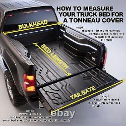 Hard Tri Fold Tonneau Bed Cover for 2005-2015 Toyota Tacoma 5' Made in USA