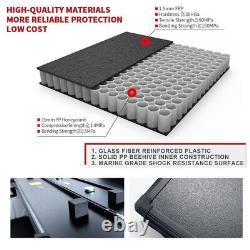 Hard Tri-Fold Tonneau Cover For 2015-2022 Chevy Colorado GMC Canyon 5ft /60 Bed
