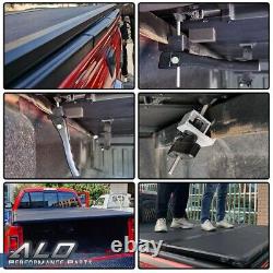 Hard Tri-fold Tonneau Cover Fit For 15-21 F150 Pickup Truck 5.5ft Bed Crew Cab