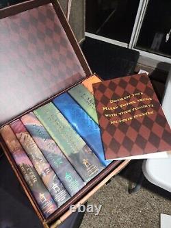 Harry Potter Box Set Hardcover Books 1-7 Trunk Brand New SEALED