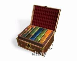 Harry Potter Hardcover Boxed Set Books 1-7 in Trunk/Chest BRAND NEW