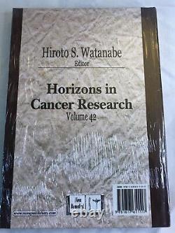Horizons in Cancer Research, Watanabe, Hiroto S. (EDT), Brand New Sealed Vol. 42
