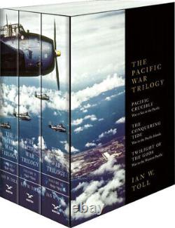 Ian Toll Pacific War Trilogy Brand New 3 Hardcover Box Set Expedited Shipping