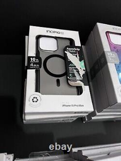 Incipio LOT OF 100 Protective Magsafe Case For iPhone 15, 15 PRO AND MAX OPENNEW