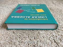 Introduction to Linear Algebra by Gilbert Strang 5th Edition Brand New